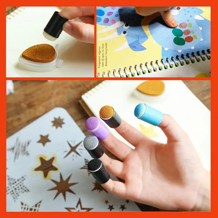 BowLift | Creative Finger Painting Set – Promotes Imagination & Motor Skills