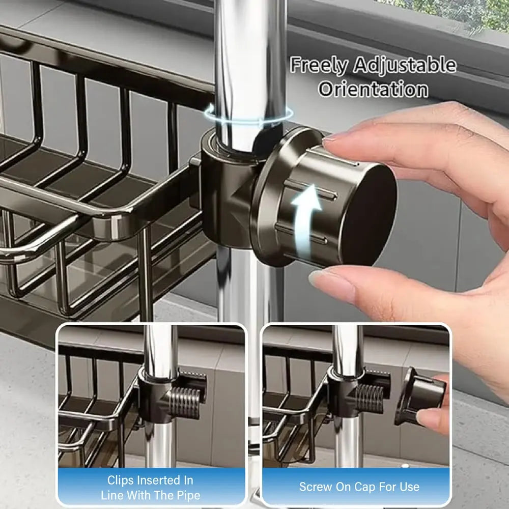 BowLift | Kitchen organizer for faucet – space-saving & rust-free
