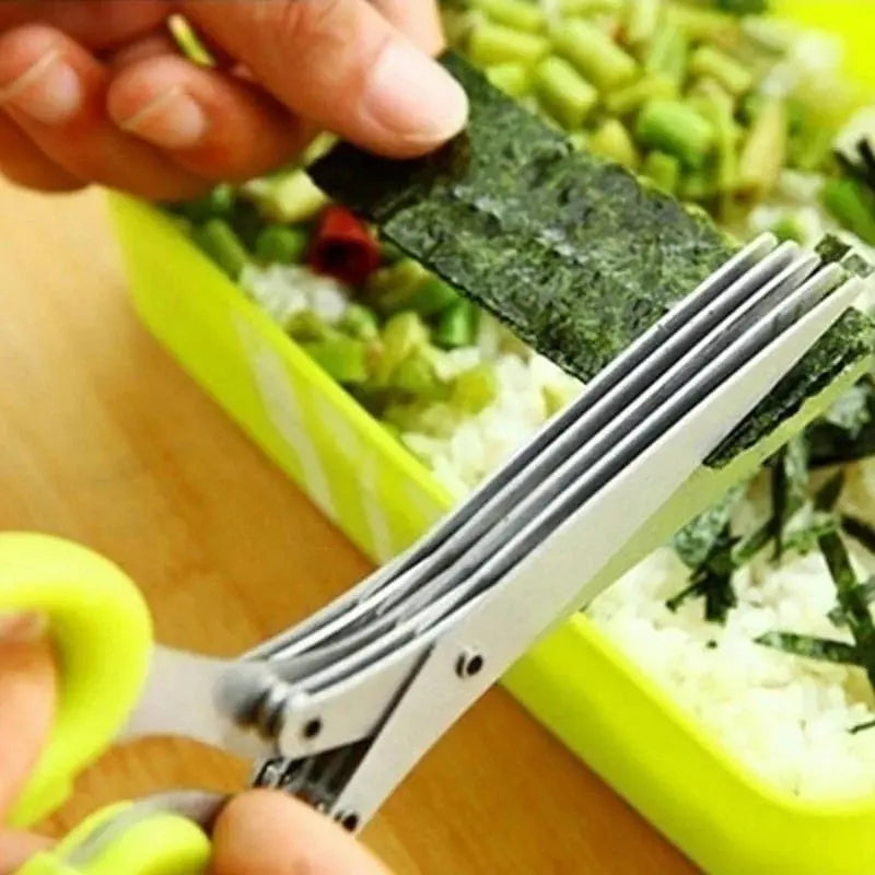 BowLift | Kitchen scissors with 5 blades – Saves time & replaces tedious chopping