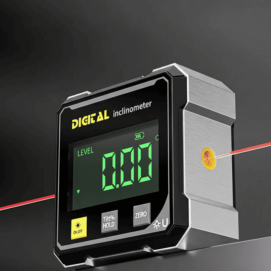 BowLift | Digital Magnetic 4-Sided Laser Protractor