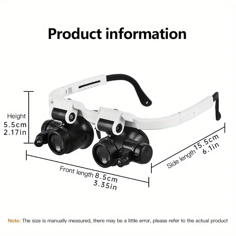 BowLift | LED magnifying glass – Hands-free precision with adjustable zoom