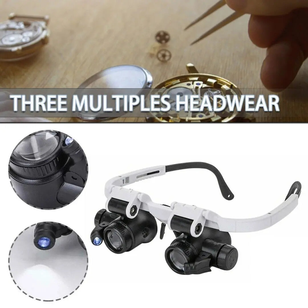 BowLift | LED magnifying glass – Hands-free precision with adjustable zoom