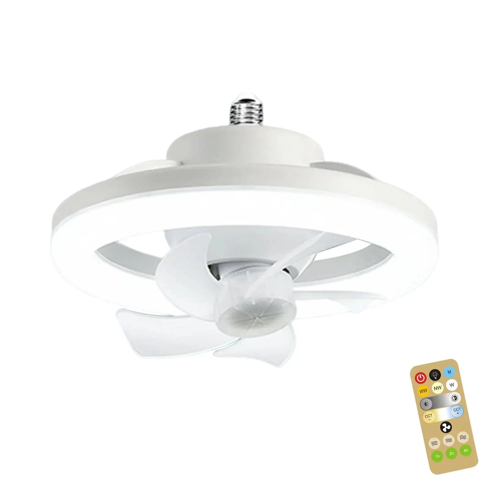 BowLift | LED ceiling fan with remote control – Quiet & Stylish Cooling