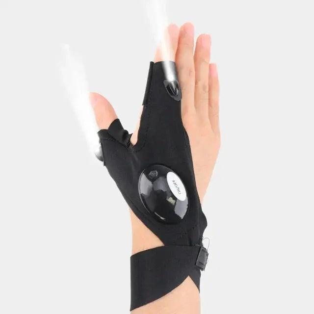 BowLift | LED Flashlight Gloves – Hands-Free Light for Any Task