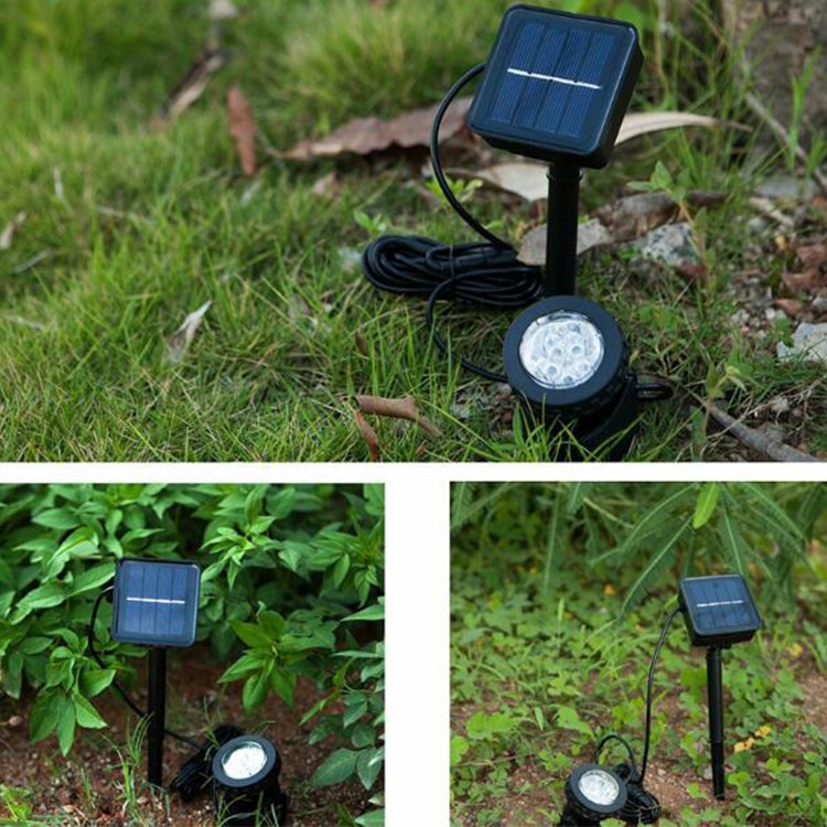BowLift | Two Heads LED Outdoor Waterproof Solar Underwater Spotlight Floodlight