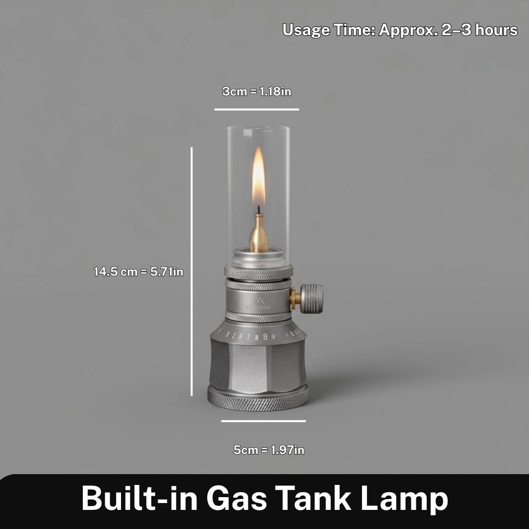 BowLift | Compact Butane Lantern for Camping & Outdoor Adventures