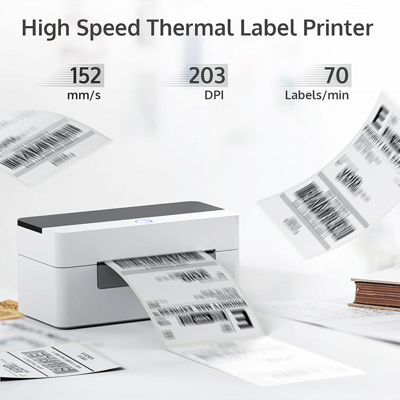 BowLift | High Speed USB Thermal Printer Shipping Label Printer 4x6 Label Printer for Shipping Packages Supports ShipStation UPS FedEx Ebay