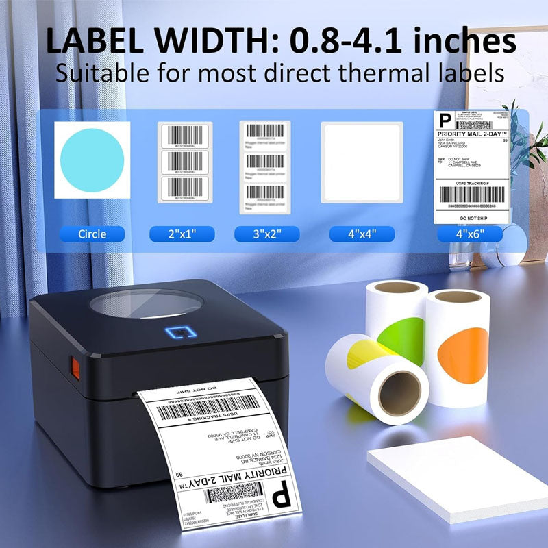 BowLift | Label Printer 4x6 Bluetooth Thermal Label Printer with Automatic Label Recognition for Shipping Packages
