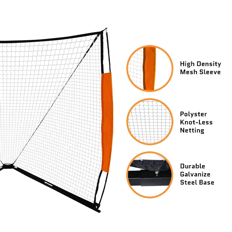 BowLift | Lacrosse Goal Target 6x6 Feet Fully Flexible And Portable Lacrosse Goal Net