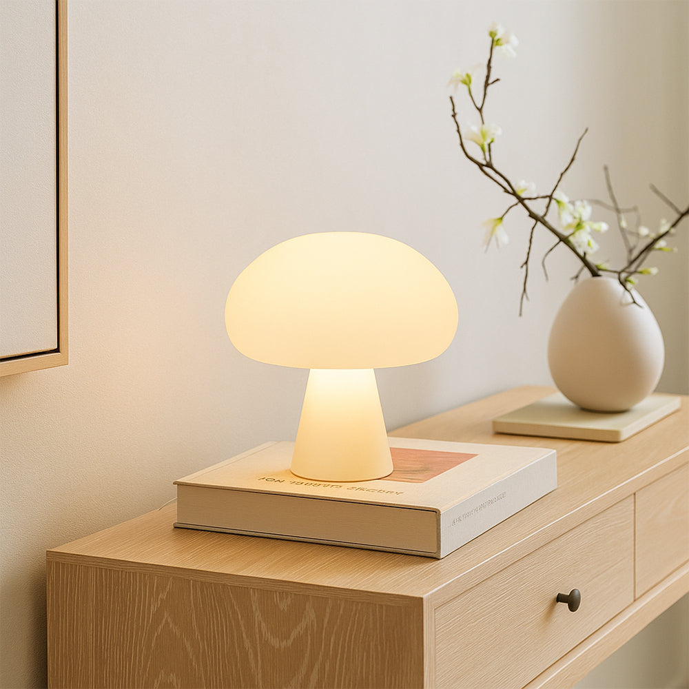 BowLift | LED Mushroom Table Lamp for Indoor and Outdoor Use - Modern Design