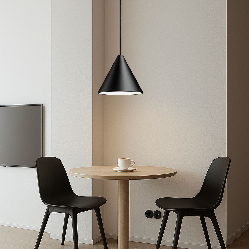 BowLift | Geoweave Hanging Lamp with Adjustable Height – Modern Lamp for Living Room and Dining Room, Perfect Above the Table