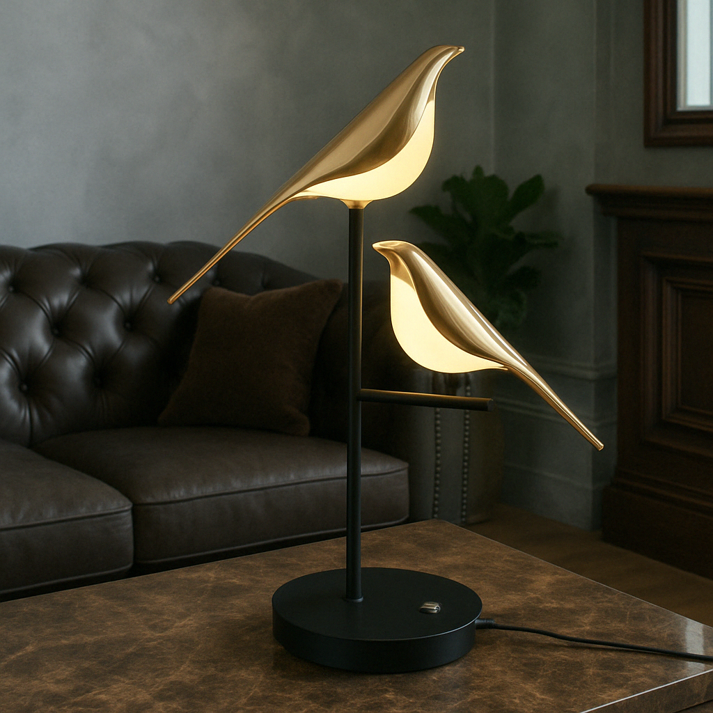 BowLift | MrBird Table Lamp – Charming Decorative Bird-Shaped Lamp with Soft LED Light