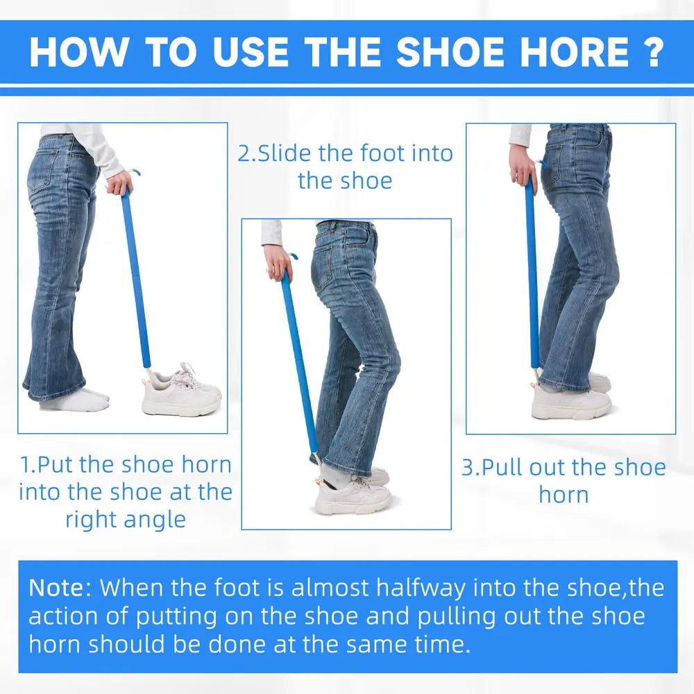 BowLift | Longer Dressing Aid Shoe Horn – Comfort without Bending