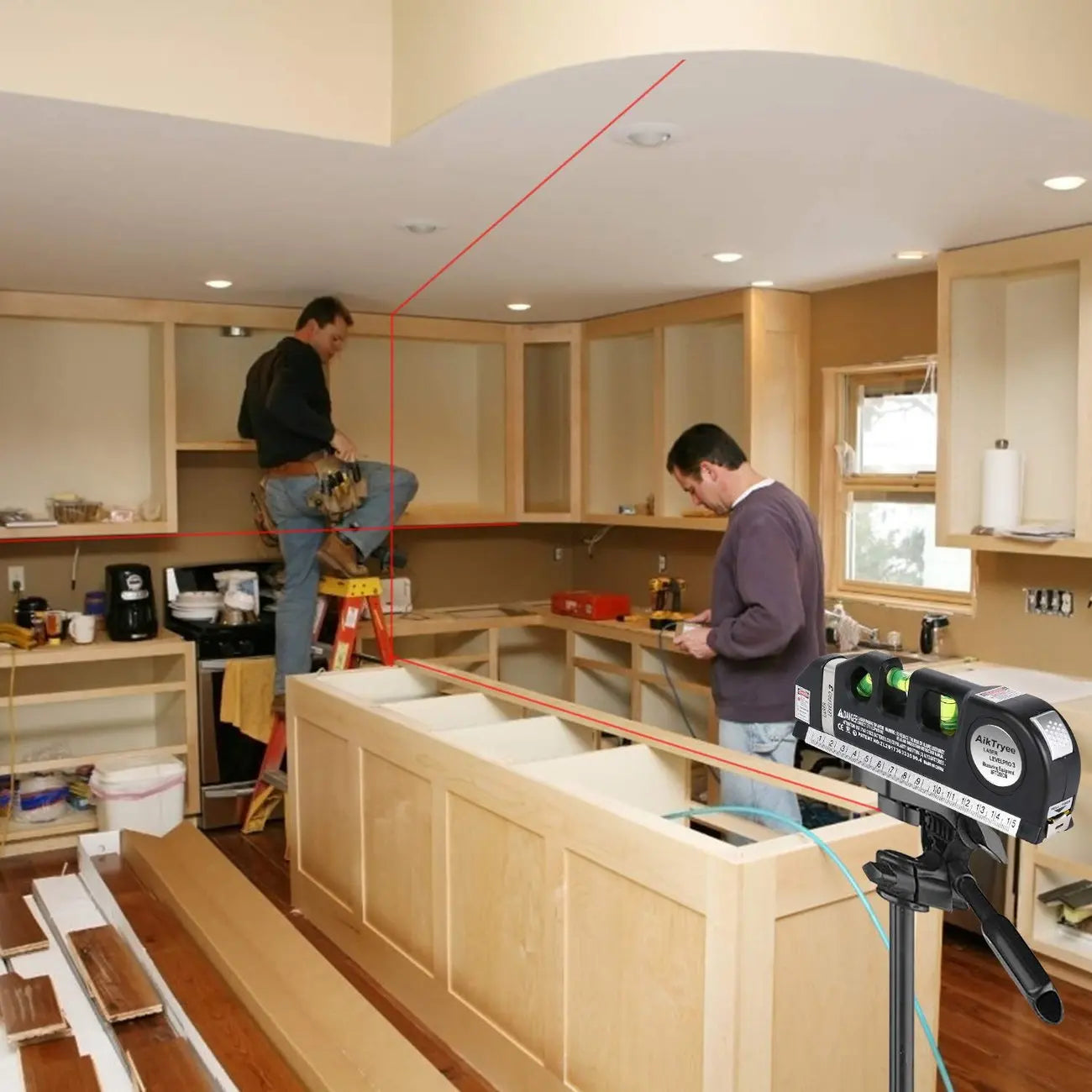 BowLift | Laser tool for precise measurements and alignments