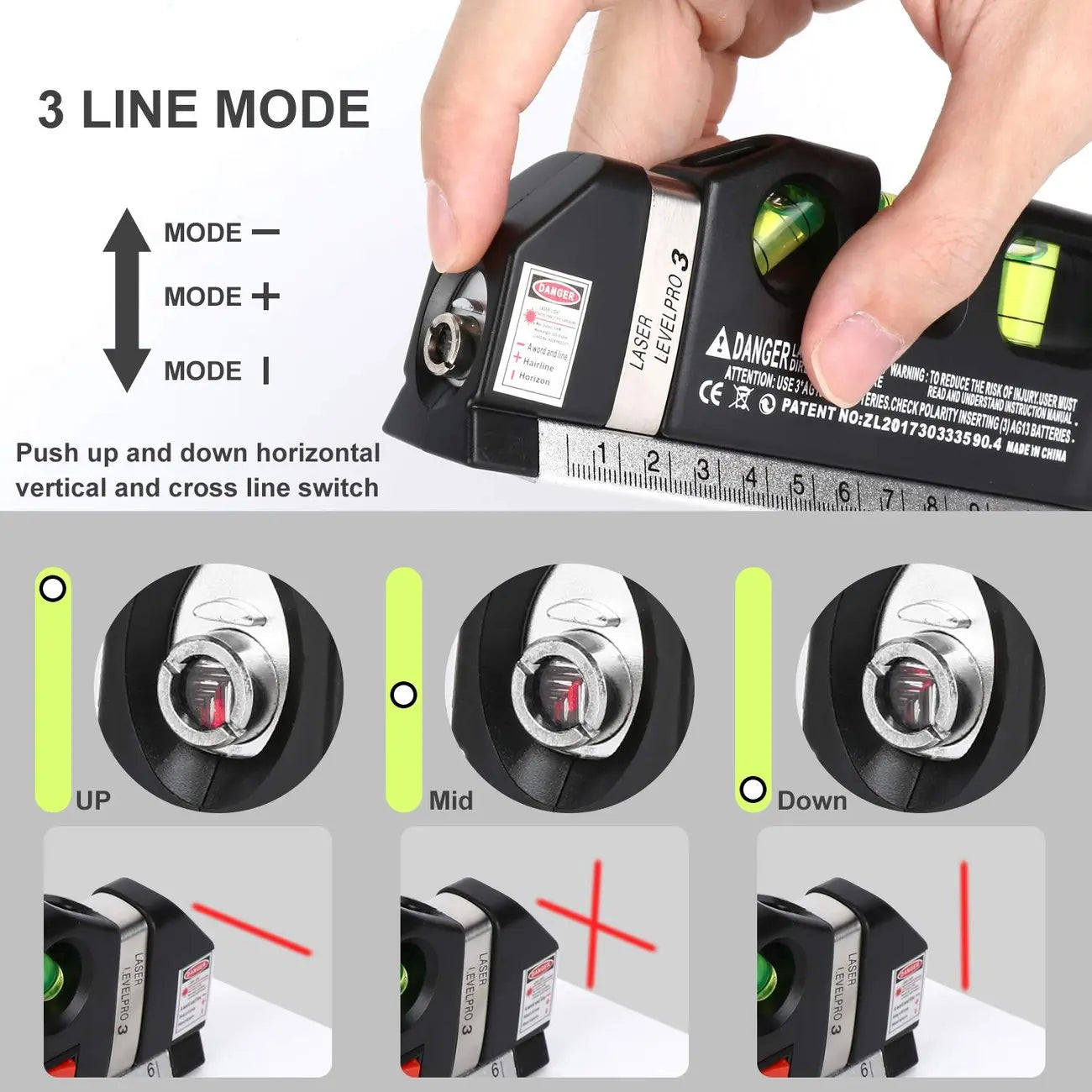 BowLift | Laser tool for precise measurements and alignments