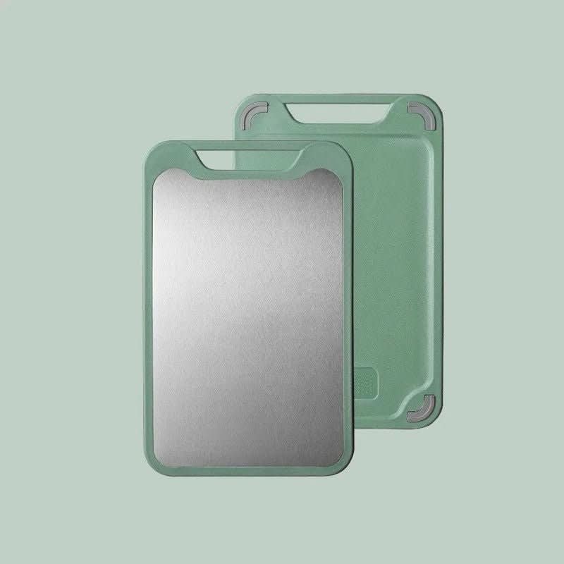 BowLift | Durable stainless steel cutting board, usable on both sides & non-stick