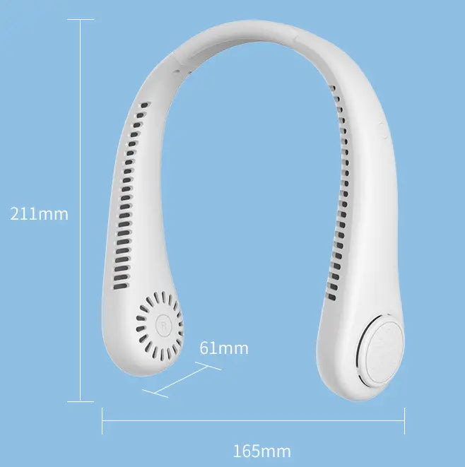 BowLift | Silent Neck Fan – Hands-free, safe & ideal for summer activities
