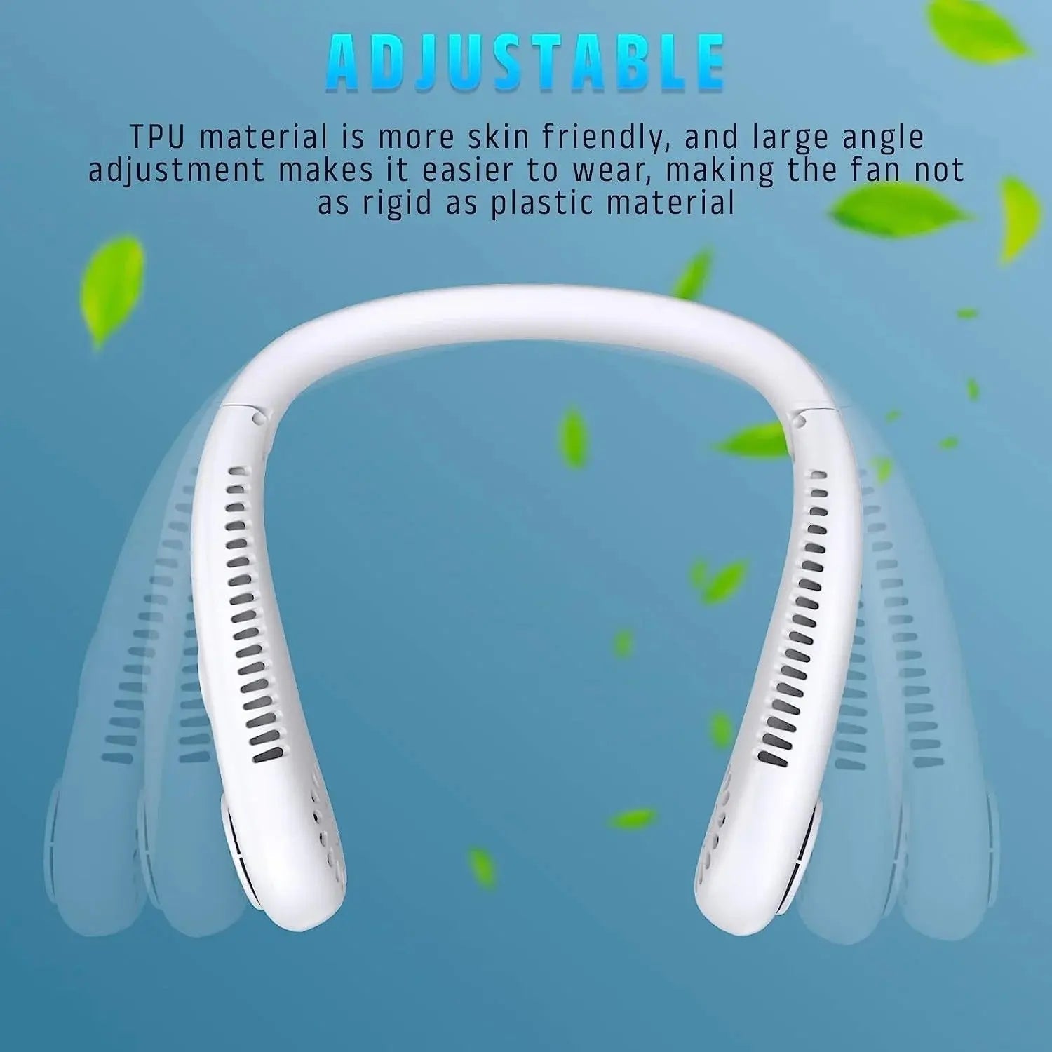 BowLift | Silent Neck Fan – Hands-free, safe & ideal for summer activities