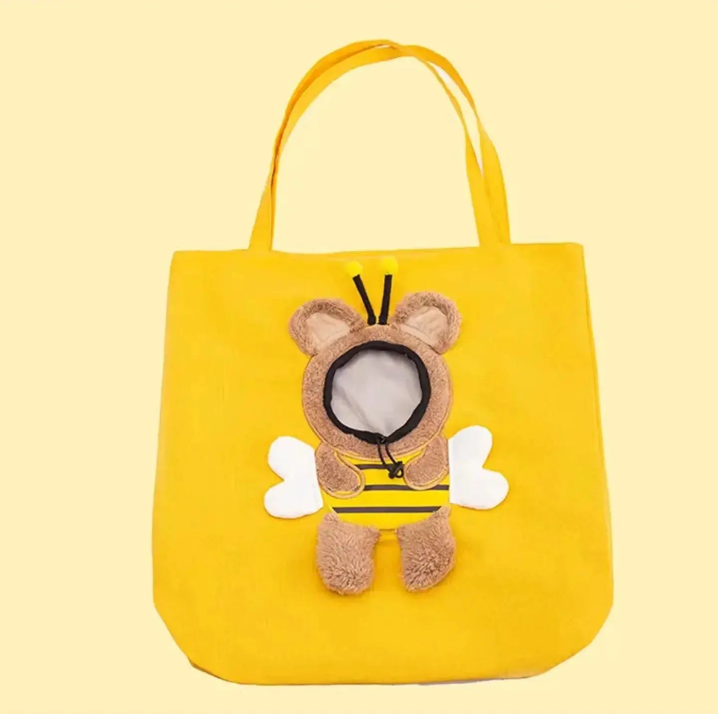 BowLift | Lightweight Canvas Tote Bag for Cats and Small Dogs