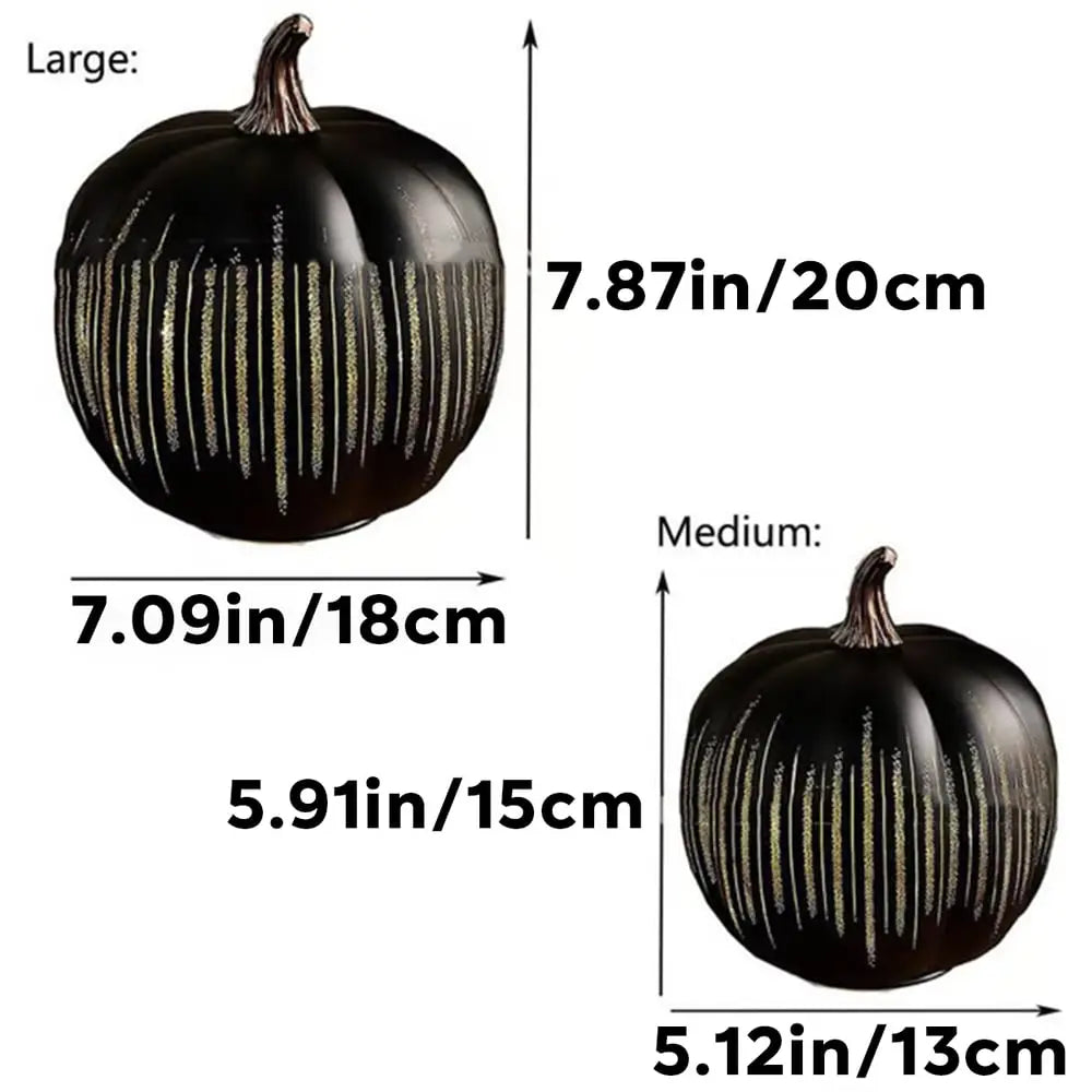 BowLift | Illuminated Pumpkins with Star Light – Decorative Autumn Accent with Timer