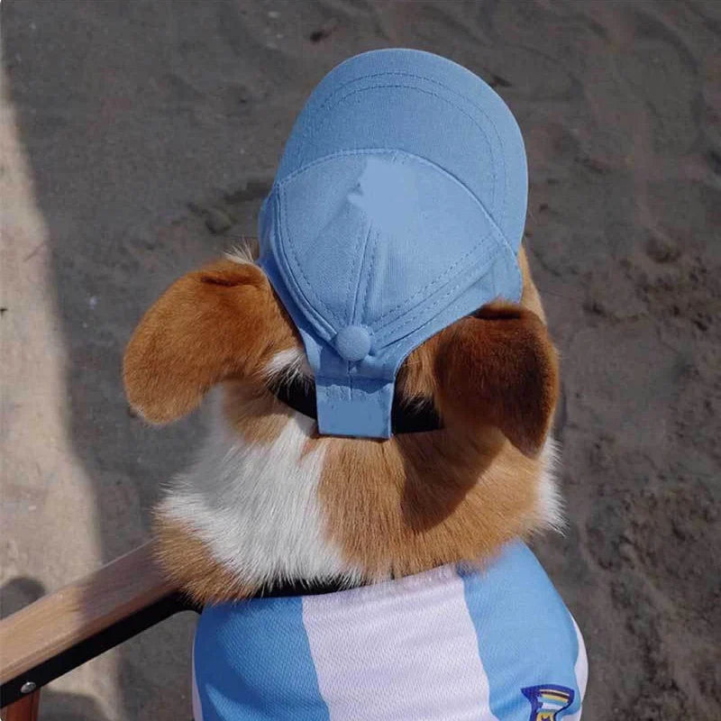 BowLift | Adjustable Dog Sun Hat - Cute Ear-Out Summer Baseball Cap