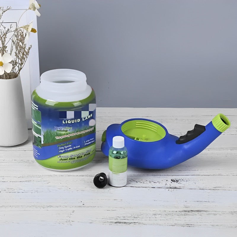 BowLift | Liquid Lawn Hydro Mousse Spray On Grass Seed | Easy Application for Patchy Lawns & High-Traffic Areas