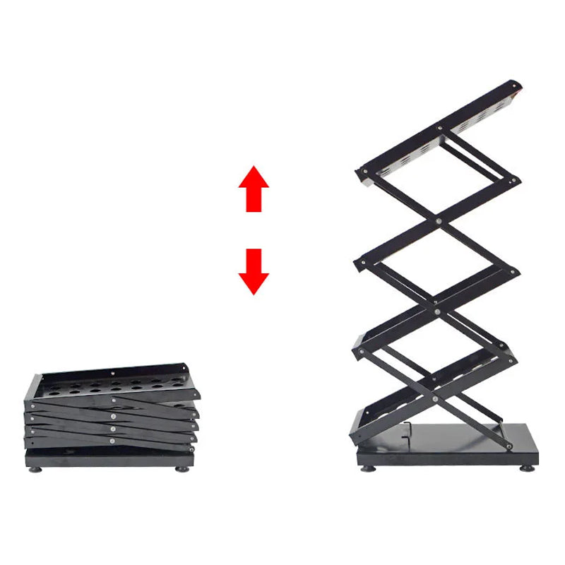 BowLift | Iron A4 Folding Data Frame I Bookshelf Poster Foldout Exhibition Display Stand Vertical Floor Magazine Rack