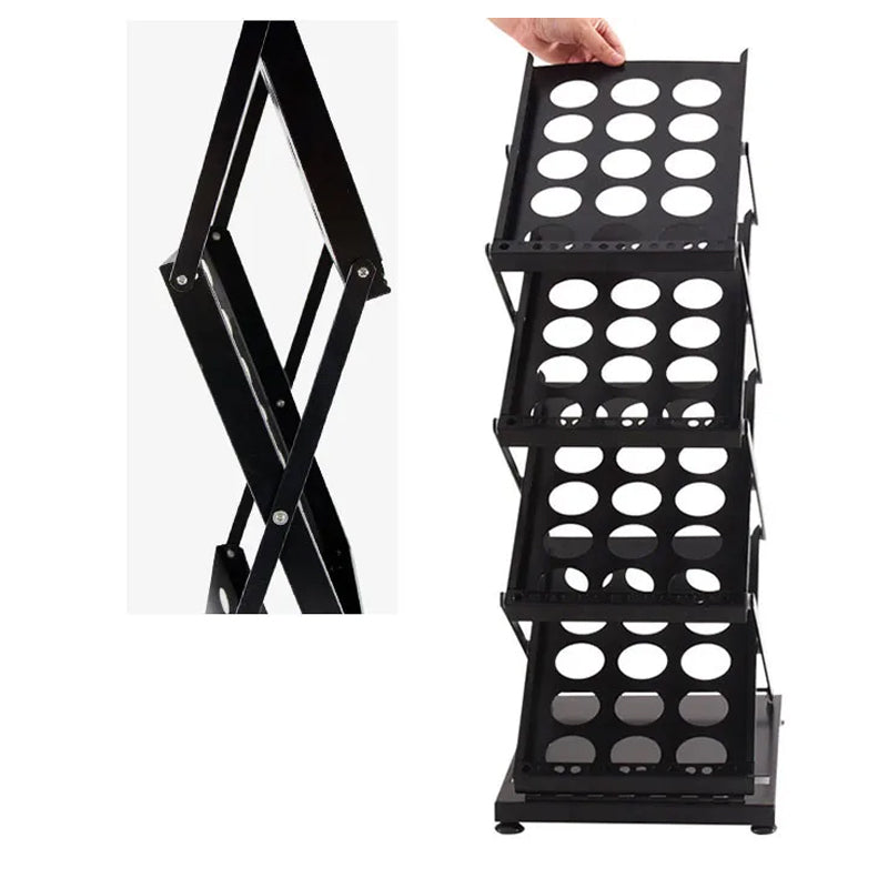BowLift | Iron A4 Folding Data Frame I Bookshelf Poster Foldout Exhibition Display Stand Vertical Floor Magazine Rack