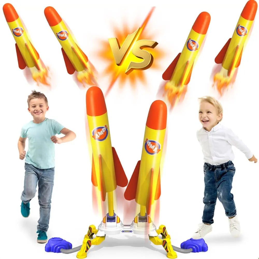 BowLift | Air-operated double rocket launcher for children