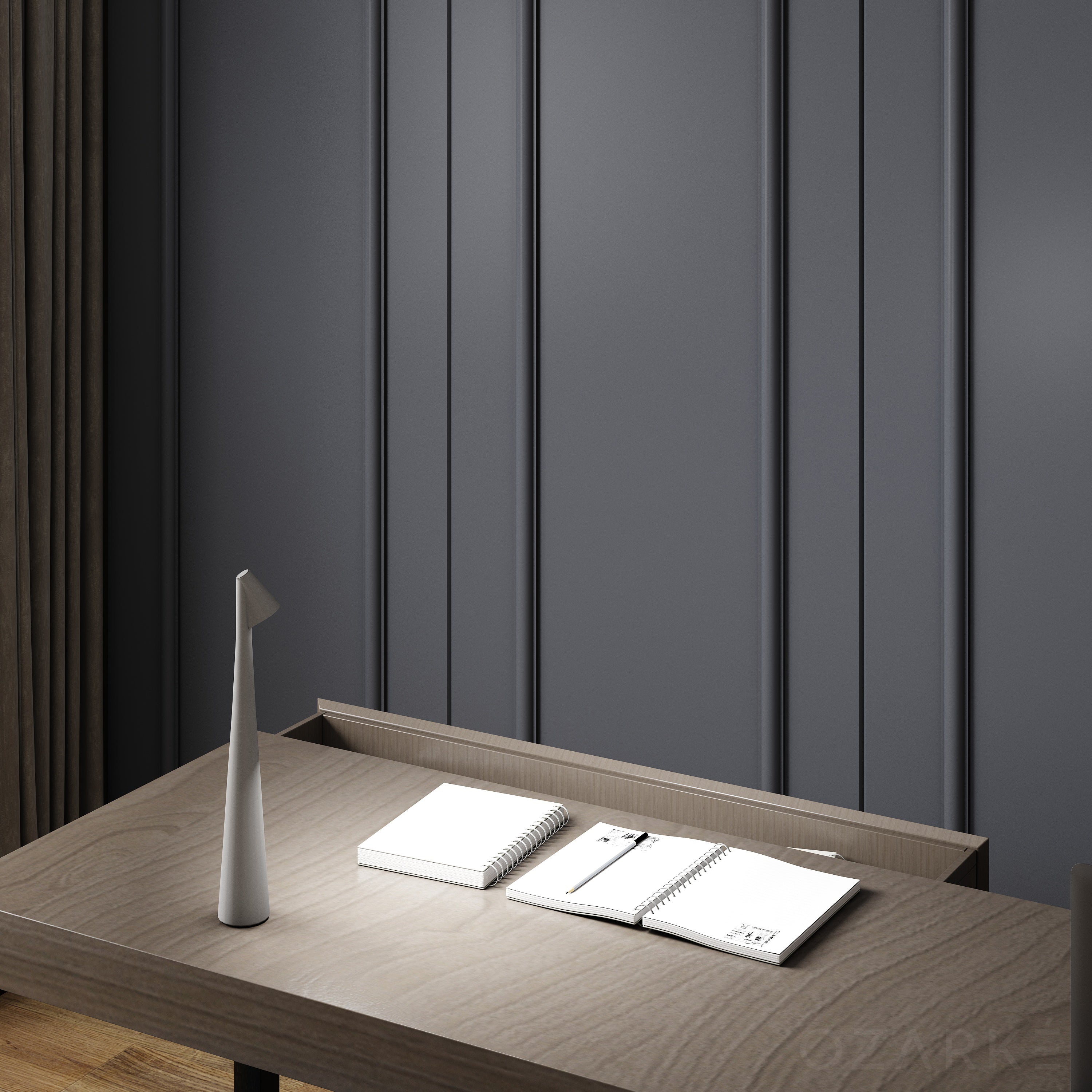 LumiSlim – Rechargeable LED Table Lamp in Style Bowlift