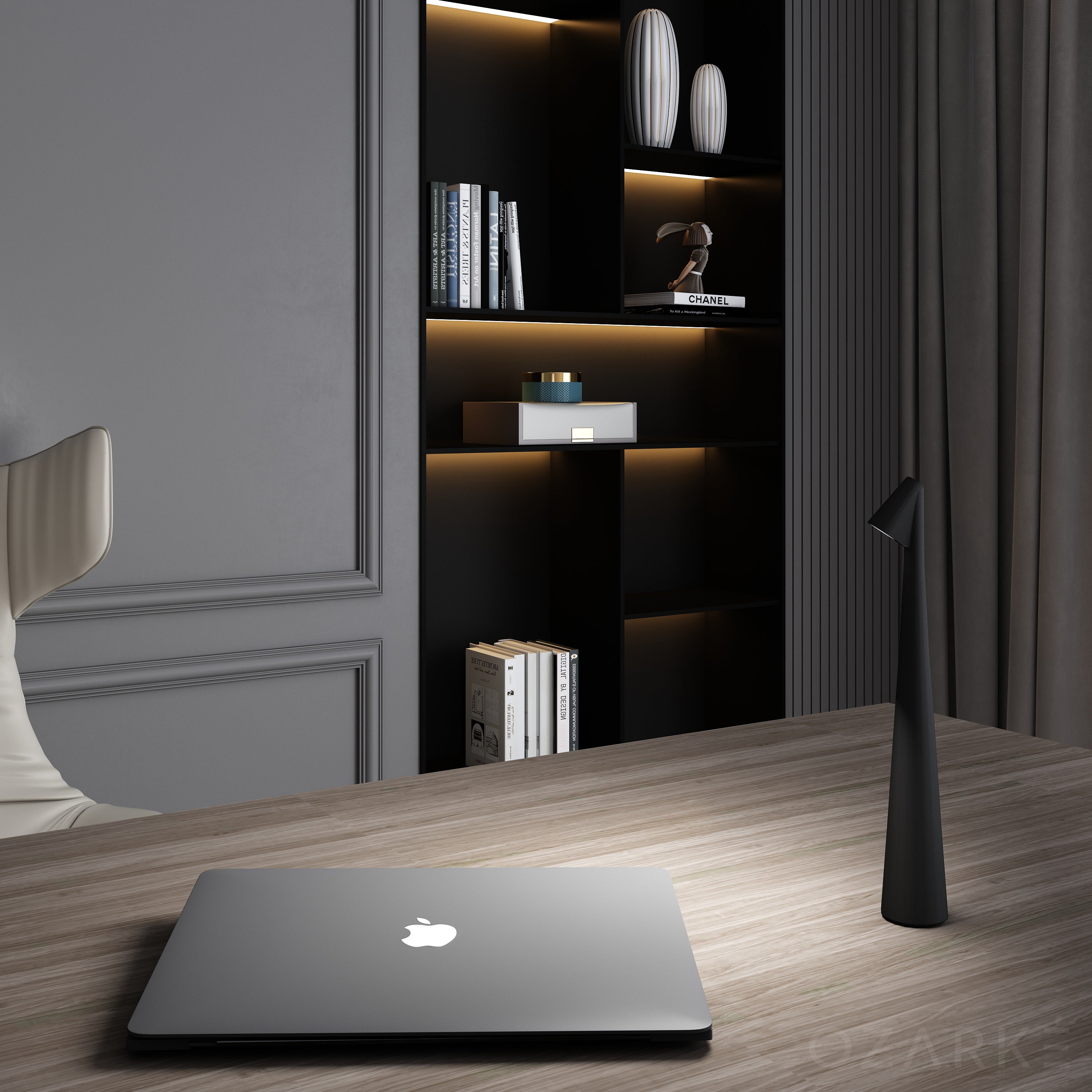 LumiSlim – Rechargeable LED Table Lamp in Style Bowlift