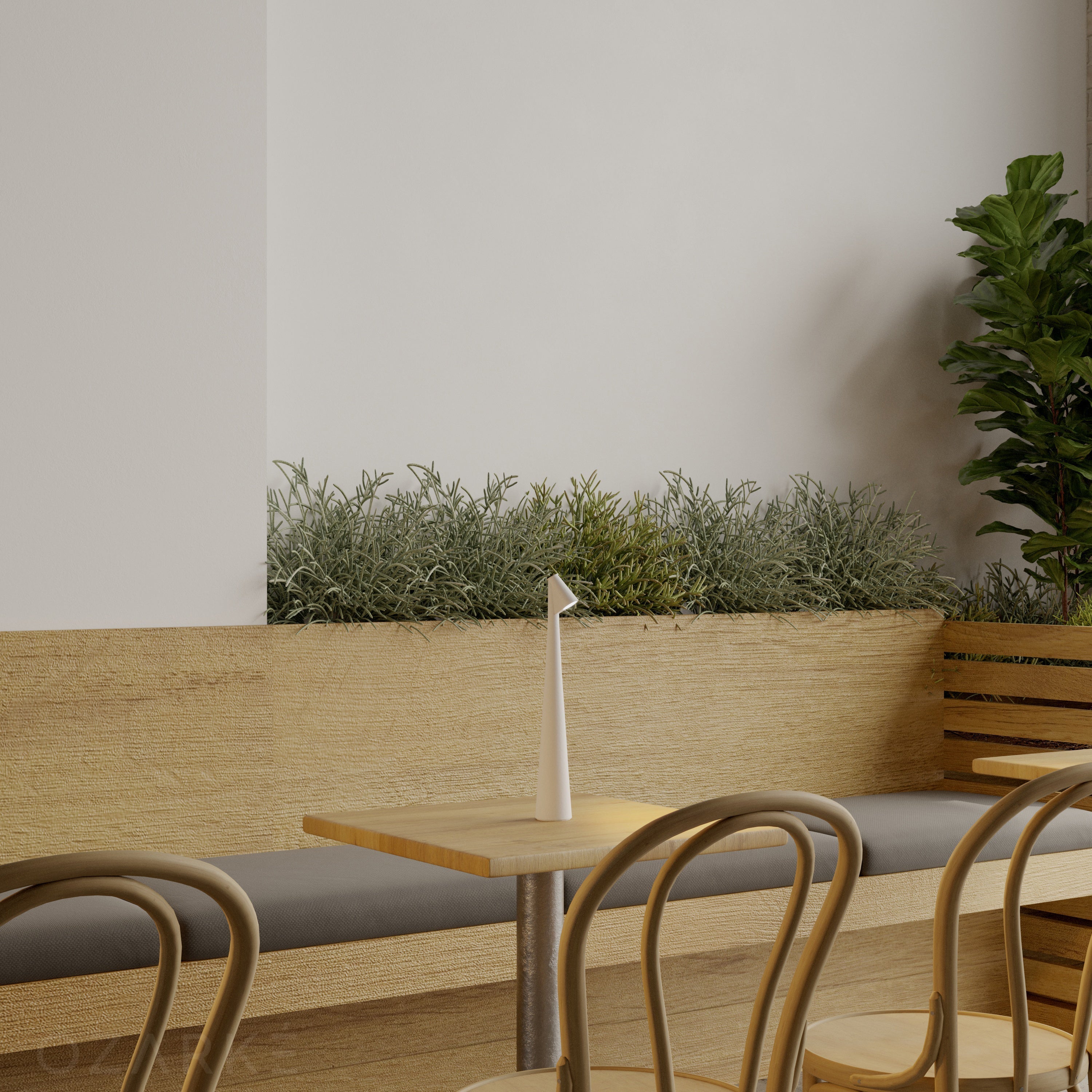 LumiSlim – Rechargeable LED Table Lamp in Style Bowlift