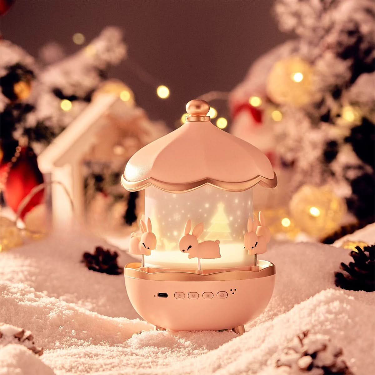 BowLift | Enchanted Star Projector with Music & 12 Image Templates