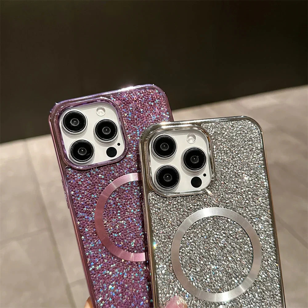 BowLift | Bling Glitter Magnetic Case for iPhone