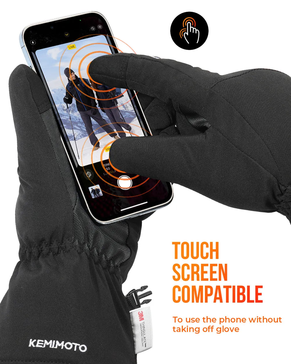 BowLift | Thermal Heated Gloves | Waterproof Rechargeable Winter Gloves