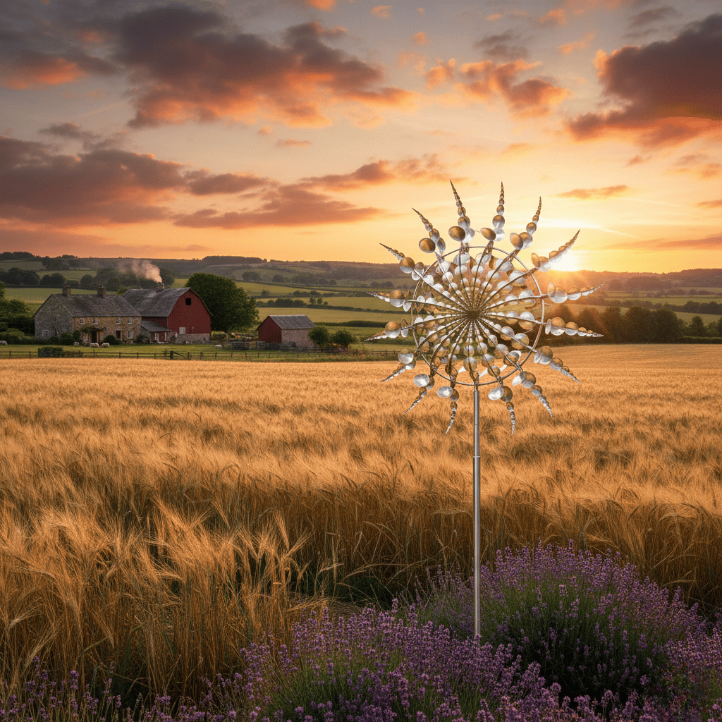 BowLift | Artistic Metal Wind Spinner with Gentle Rotation