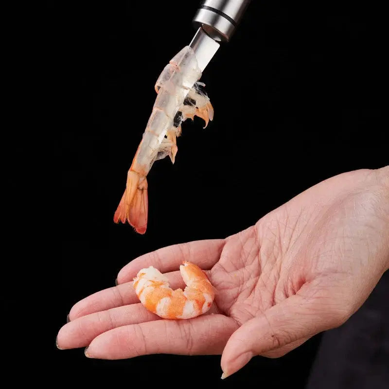 BowLift | Stainless Steel Shrimp Peeler – Effortless & Clean Peeling