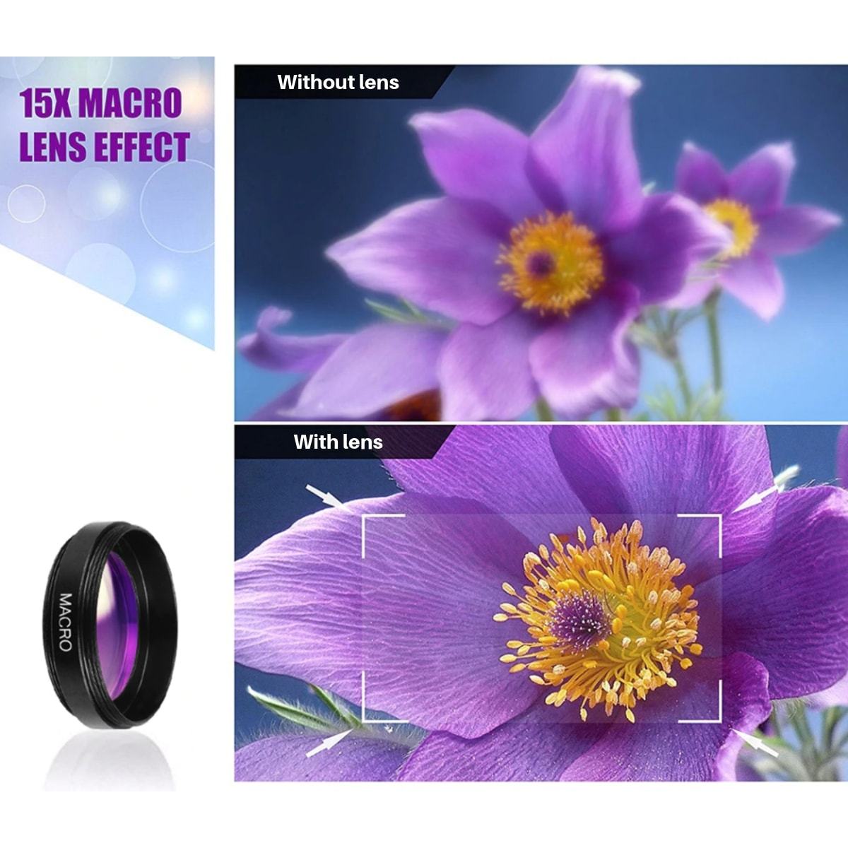 BowLift | EASY-PRO 2-in-1 Lens Set | Phone Accessories