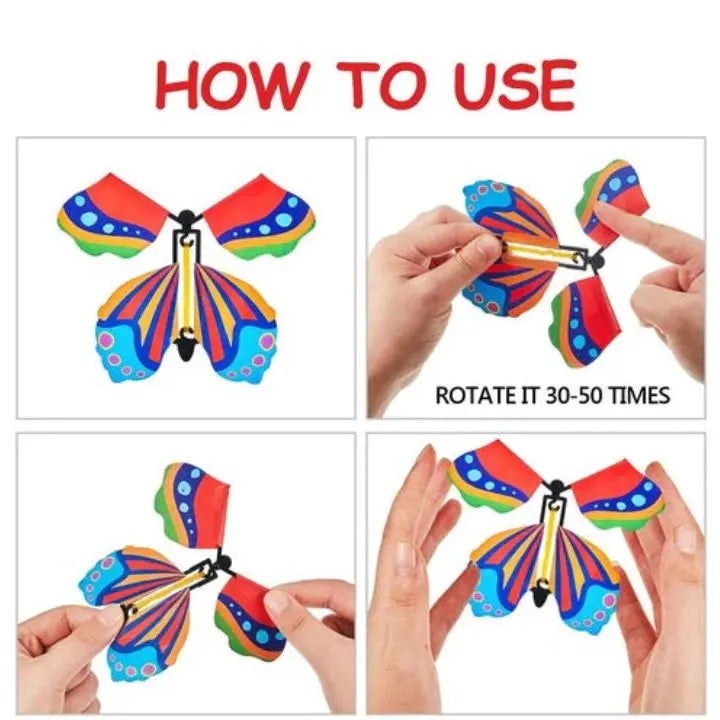 BowLift | Magical Flying Butterflies – The perfect surprise effect for gifts & cards!