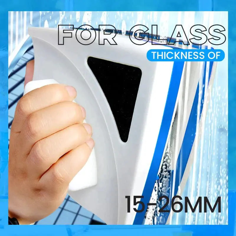 BowLift | Magnetic Triangle Window Cleaner – safe double cleaning