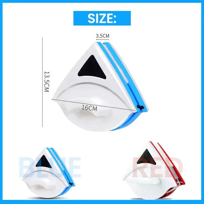 BowLift | Magnetic Triangle Window Cleaner – safe double cleaning