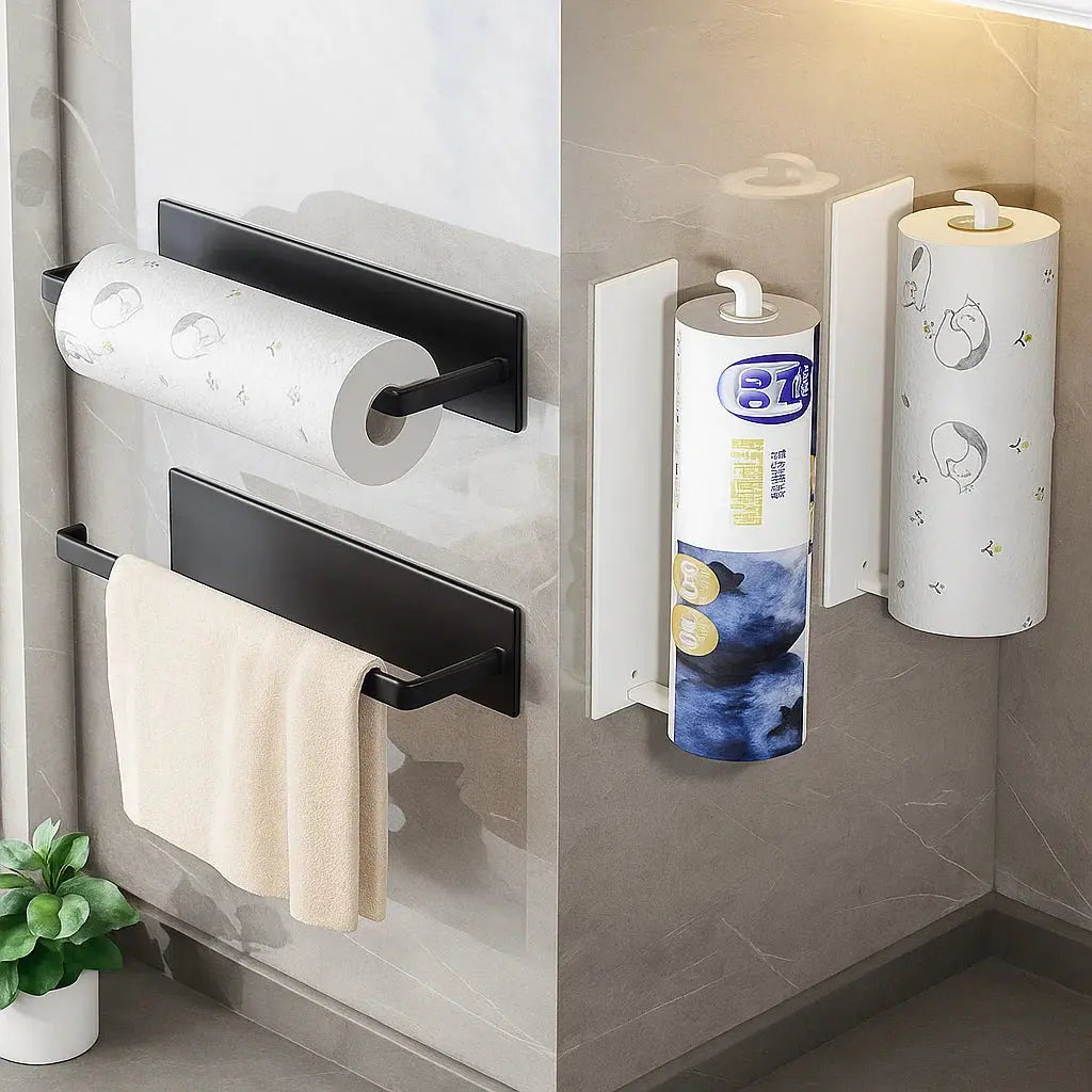 BowLift | Magnetic Paper Roll Holder for Metal Surfaces
