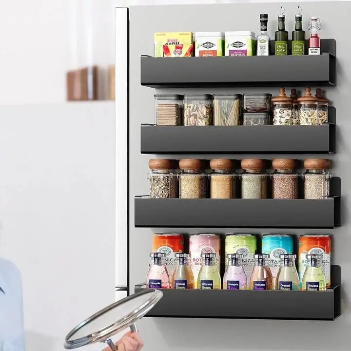 BowLift | Magnetic Spice Storage Rack for Fridge & Kitchen