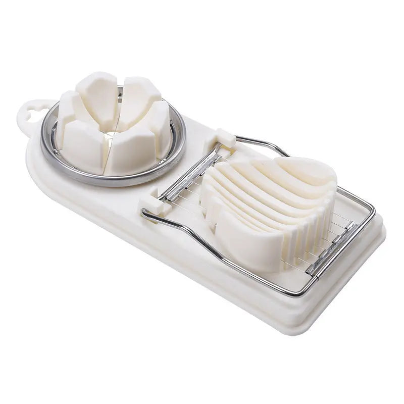 BowLift | Manual Egg Slicer with Stainless Steel Blades and Sturdy Handle