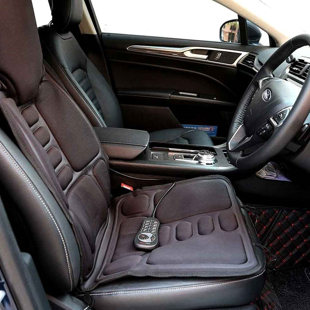 BowLift | 8-Mode Heated Massage Chair Pad for Back, Neck & Full-Body Relaxation – Perfect for Car & Home