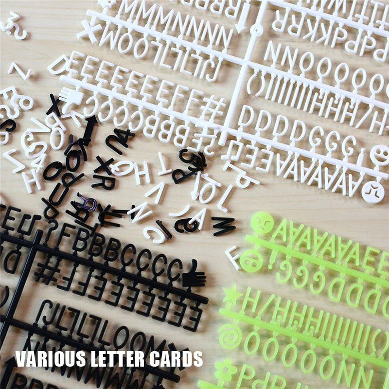 BowLift | Message Board New Style Lighted Message Board, Felt Cloth Letter Board