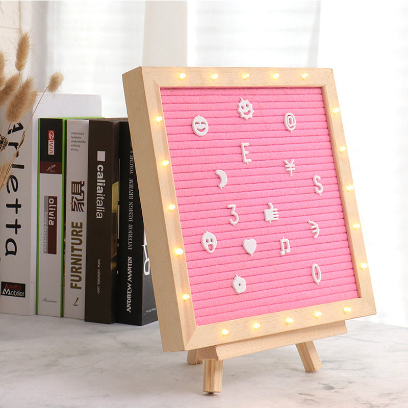 BowLift | Message Board New Style Lighted Message Board, Felt Cloth Letter Board