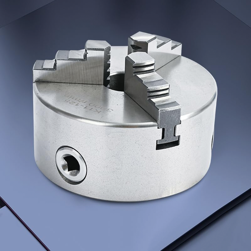 BowLift | K11-125 Metal Lathe Chuck Self-centering 3 Jaw,5 Inch,for Grinding Machines Milling Machines Mini Lathe