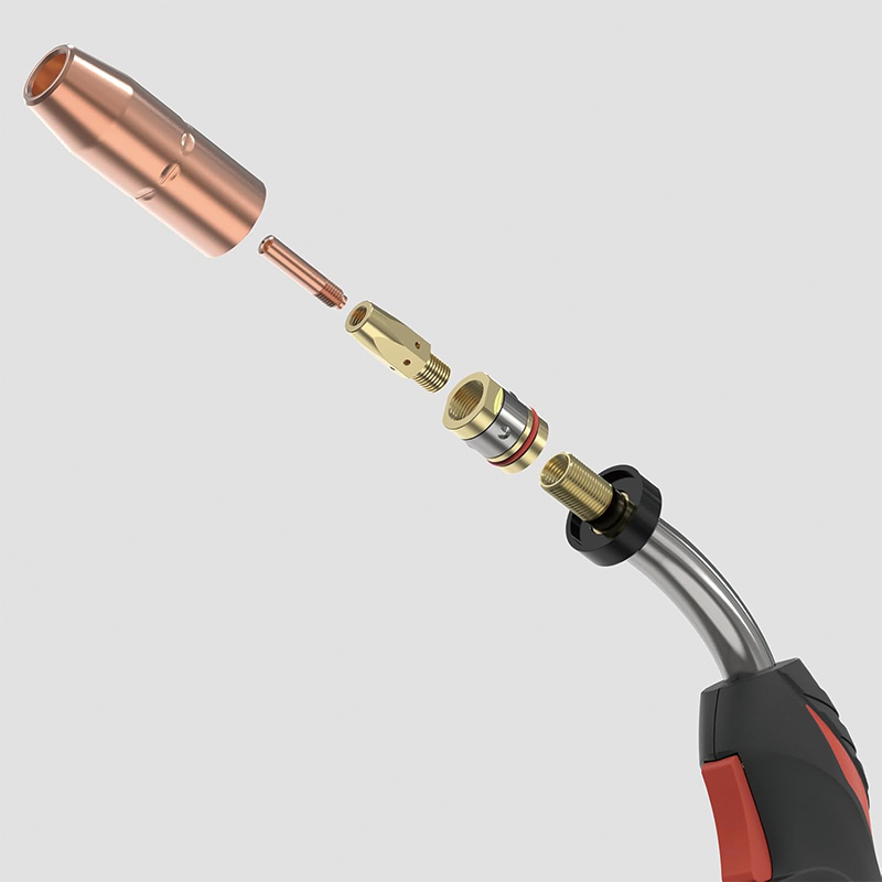 BowLift | Mig Welding Gun 15ft 250 Amp,Mig Welding Gun Torch Stinger Replacement for Miller M-25 Part Number 169598