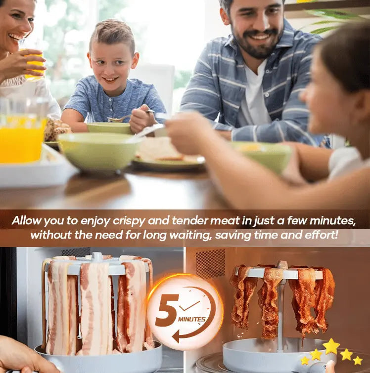 BowLift | Microwave Bacon Tray for Quick and Healthy Cooking